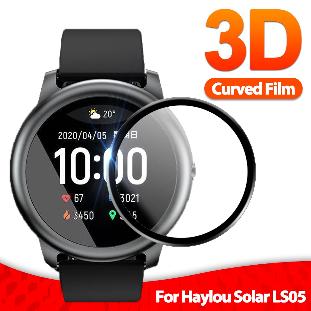 Miếng Dán Bảo Vệ Màn Hình 3d Cho Đồng Hồ Thông Minh Xiaomi Haylou Ls05