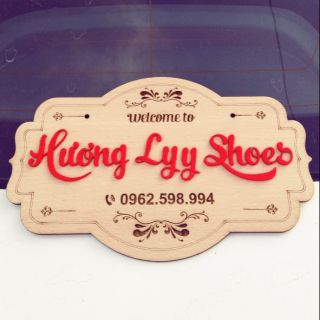 BẢNG GỖ DECOR SHOP, ĐẠO CỤ CHỤP ẢNH BÁN HÀNG ONLINE, THIẾT KẾ THEO YÊU CẦU