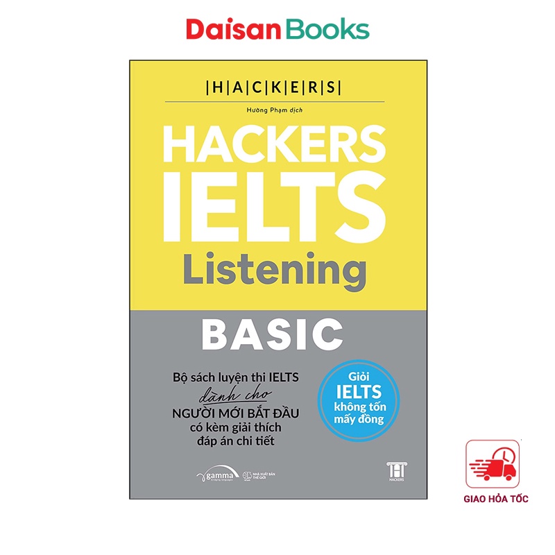 Sách - Hackers IELTS Basic- Listening