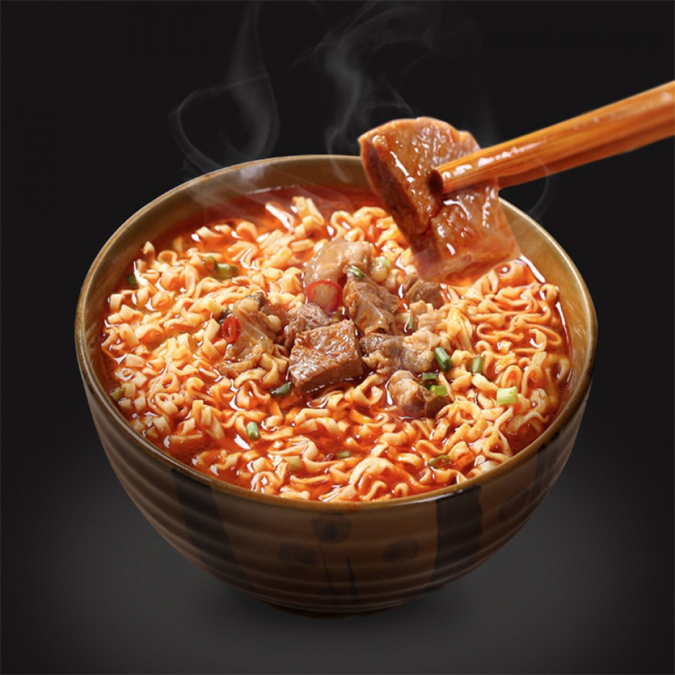 Mì Bò Hành Phi Mãn Hán Uni President Đài Loan