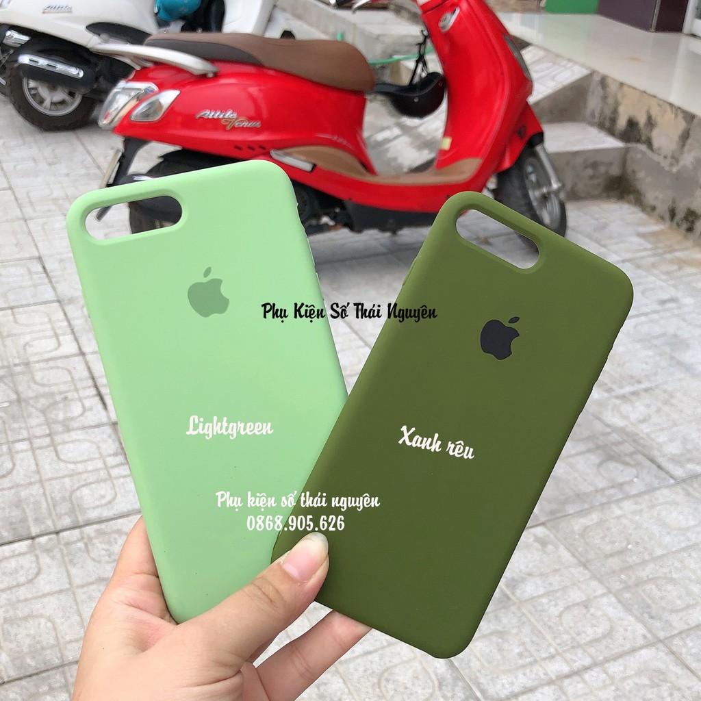 Ốp Silicon Case Iphone Chống Bẩn Full Mã 6 đến XsMax [30 Màu]