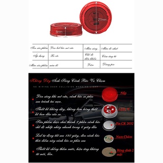 Đèn led cảnh báo mở cửa xe ô tô( 2 chiếc) byDV AUTO