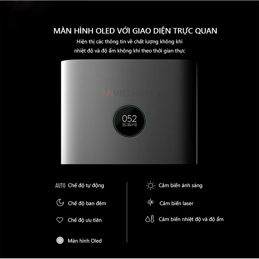 Máy lọc không khí Xiaomi Purifier Air Pro quốc tế