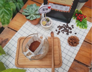 Cà phê phin giấy rang mộc ROBUSTA ( GÓI 20 Phin X 17g ) - TIBEAN DRIP COFFEE