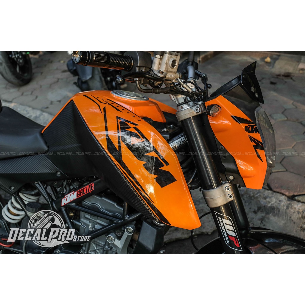 - Tem rời xe KTM Duke Black Orange