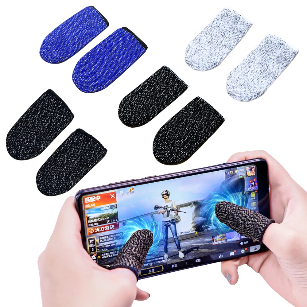 Găng đeo ngón tay chống thấm mồ hôi thoáng khí thích hợp cho các trò chơi di động / game bắn súng chuyên nghiệp