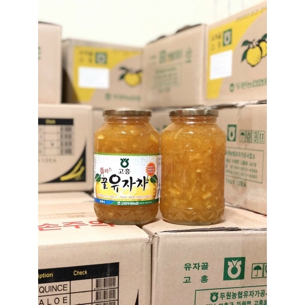 Mật ong chanh honey citron tea Hàn Quốc 1000gr - Date 4/2024