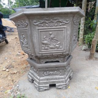 Khuôn đúc chậu cảnh lục giac 60-45.