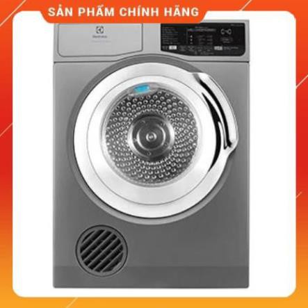 Máy sấy quần áo Electrolux 8kg EDS805KQSA màu ghi, Hàng chính hãng - Bảo hành 12 tháng BM