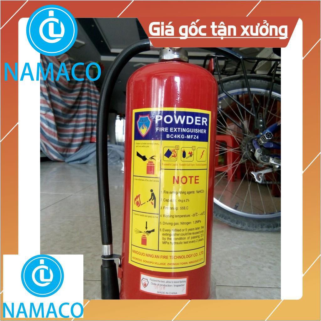 Bình PCCC, Bình Chữa Cháy bột BC-4kg, Bảo Hành 12 tháng (107/41 liên khu 4-5, P. Bình Hưng Hòa B, Q. Bình Tân)