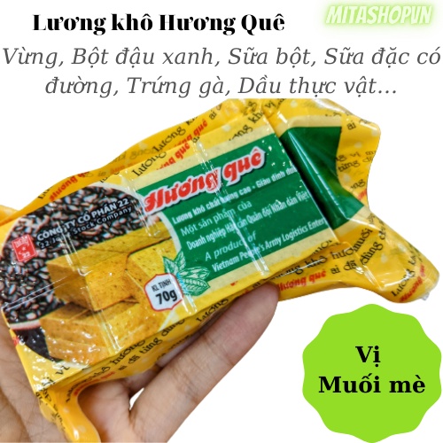 Combo 9 phong, 9 vị Lương khô Quân Đội - Thích hợp ăn thử | BigBuy360 - bigbuy360.vn