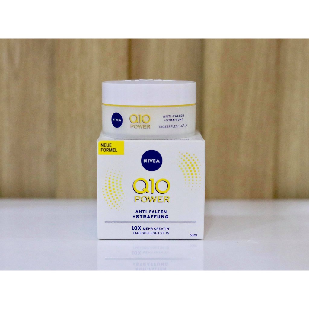 Bộ kem Nivea Q10 dưỡng da và chống nhăn - Ngày và đêm