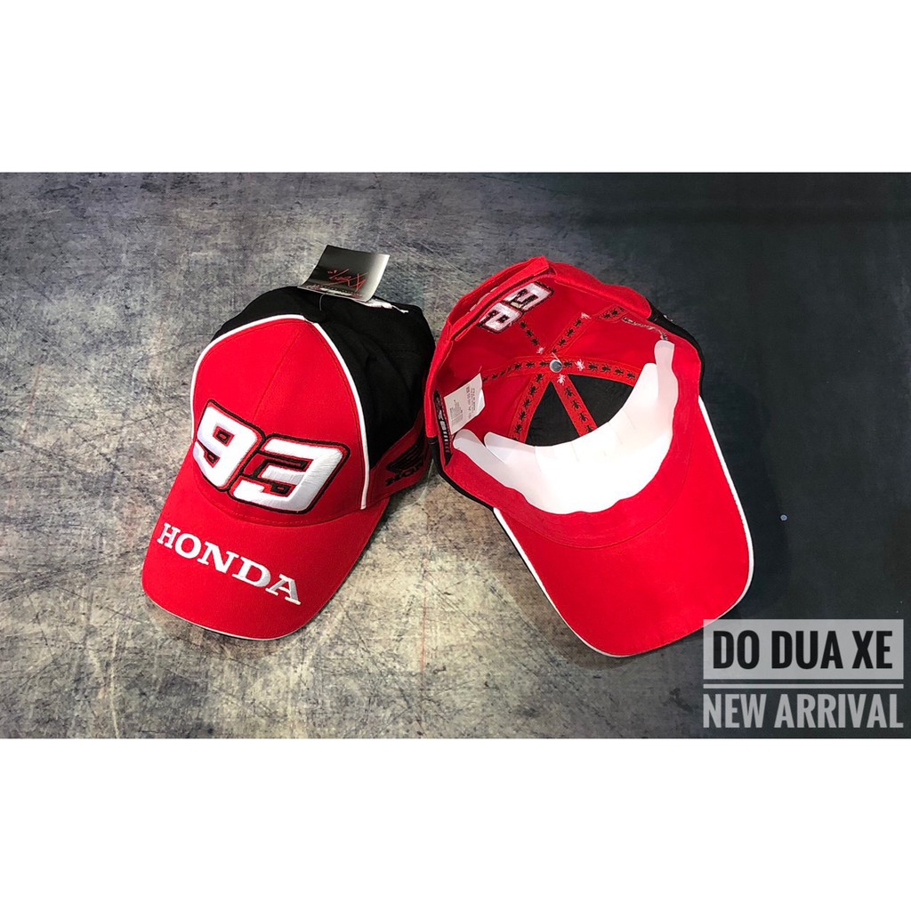 Nón_mũ kết honda 93_đua xe