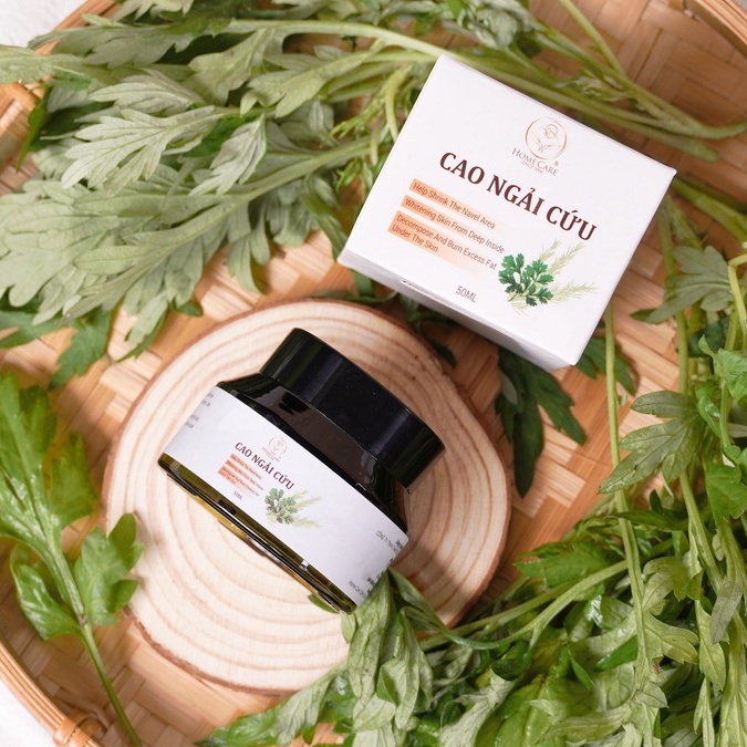 Cao ngải cứu Home Care giảm nhăn làm săn gọn bụng sau sinh - hũ 50g dạng cao