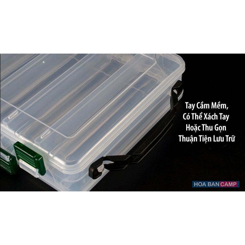 Hộp Đựng Mồi Lure 14 Ngăn 27x19cm