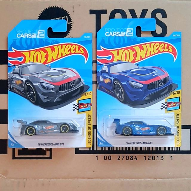 Hotwheels 1 / 64 '16 Xe kim loại Mercedes-AMG GT3 (Benz) có thể mua cùng với các loại xe khác (Xem s