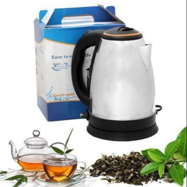 Ấm đun nước siêu tốc 1.8L inox cao cấp