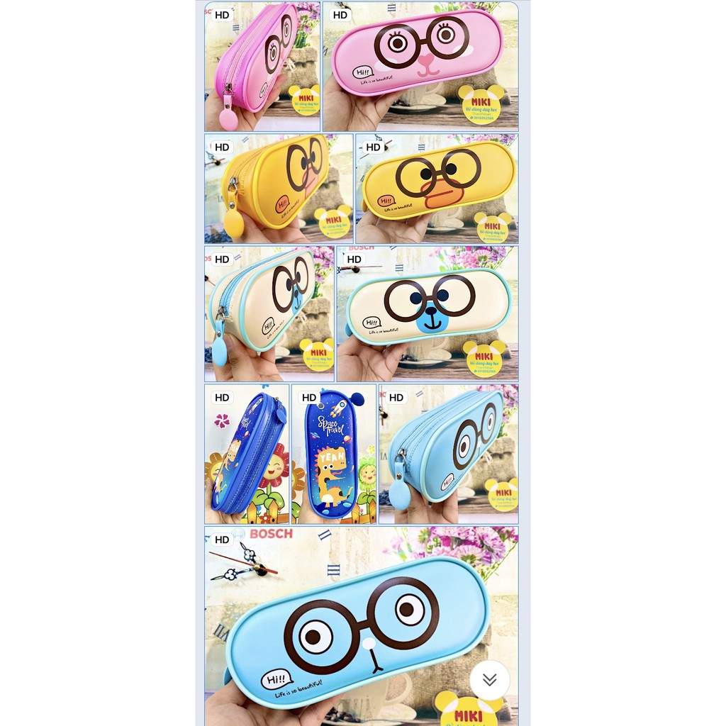 BÓP VIẾT DA PU LOẠI TỐT cho học sinh - mẫu ngẫu nhiên