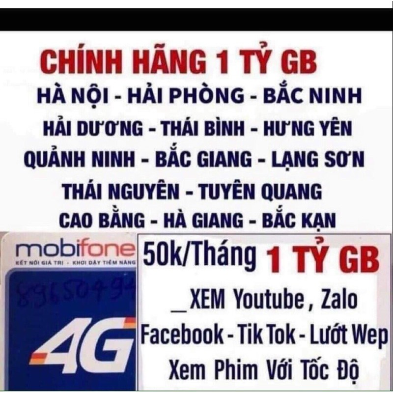 sim vào mạng 1 tỷ gb/1tháng