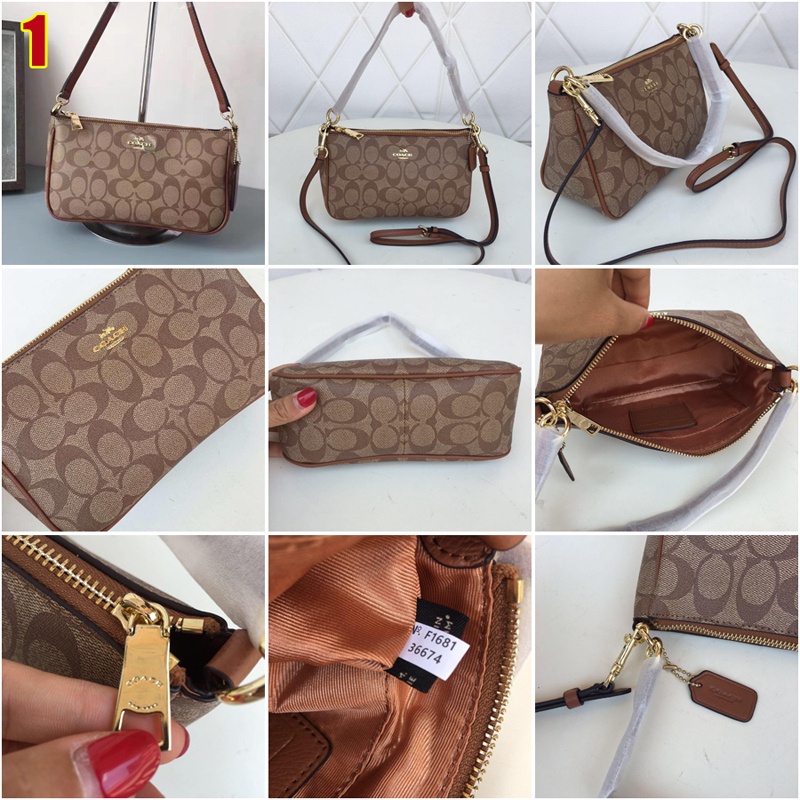 Coach túi nữ túi đeo vai nữ túi xách tay nữ Túi Đeo Vai Nhỏ Xinh Chất Lượng Cao Thời Trang Cho Nữ 36674