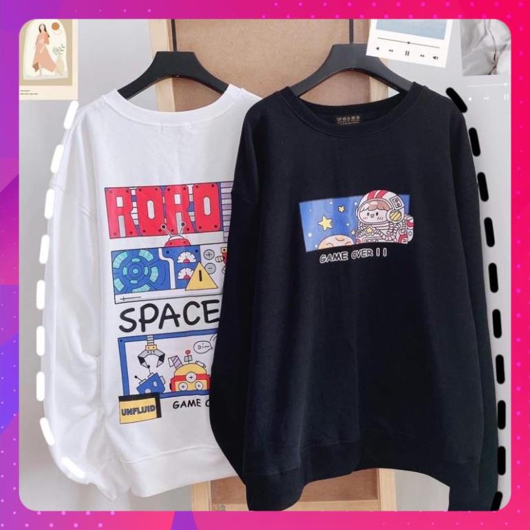 Áo Sweater Nỉ Bông Unisex RORO [ FREESHIP ] form nam nữ unisex ❤️ Jaystoree ❤️ | BigBuy360 - bigbuy360.vn
