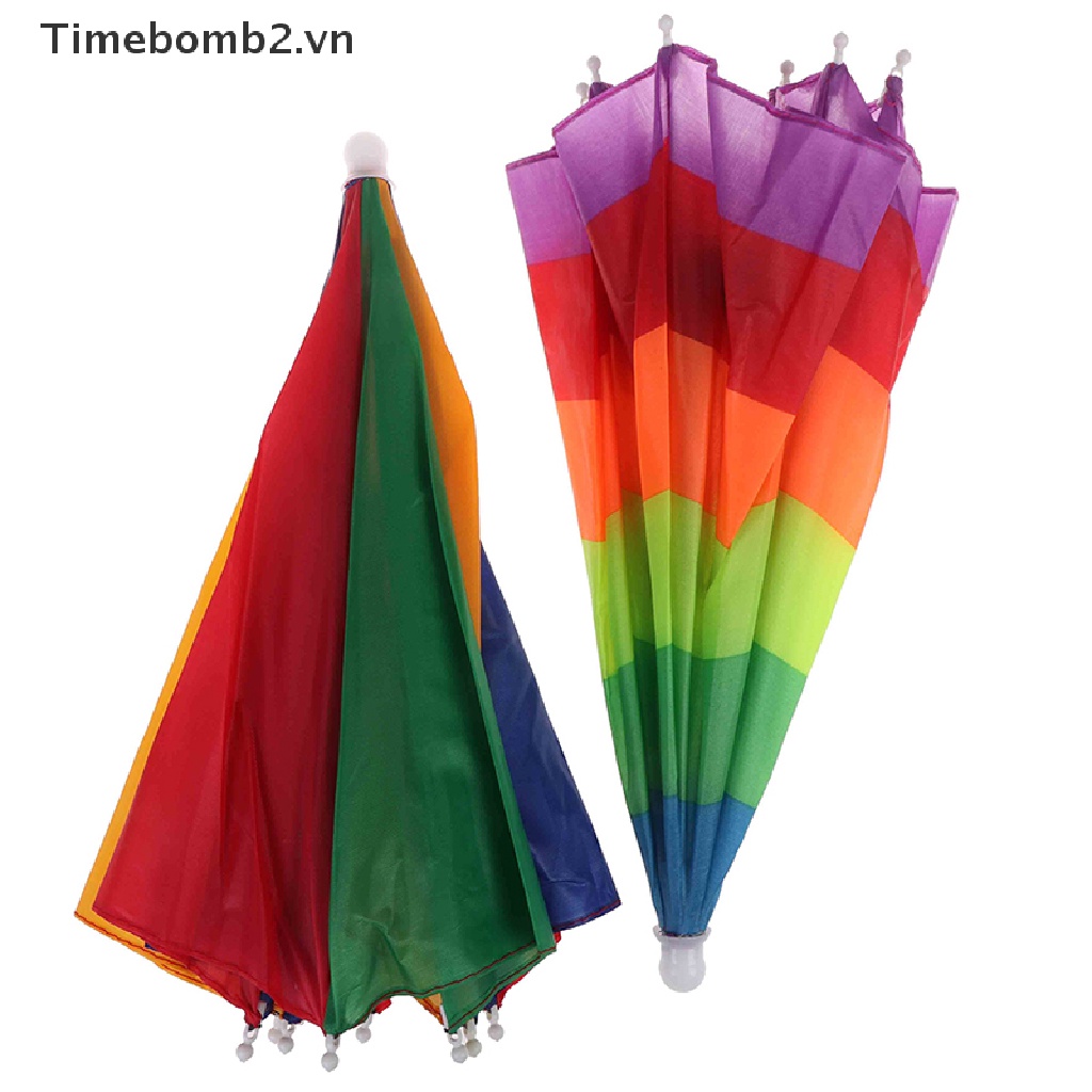 Dù Che Nắng 1 Lần Có Dây Đeo Tiện Lợi 2 Lần