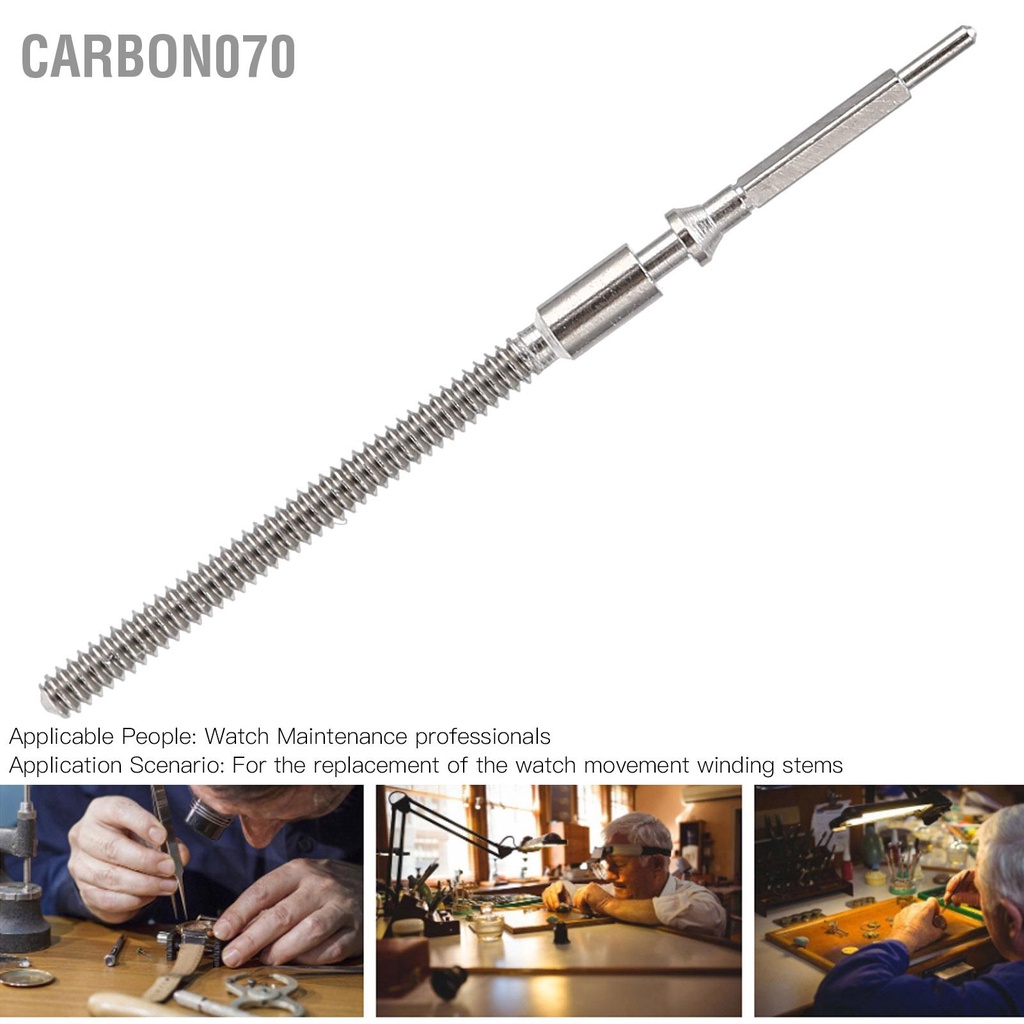 Carbon070 Hợp kim thay thế Đồng hồ đeo tay phong trào Thân cây uốn lượn Bộ mở rộng Phụ tùng kiện