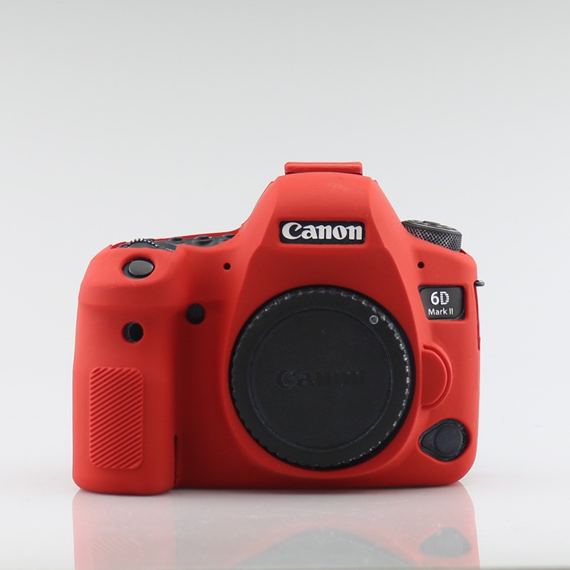 Vỏ Silicon Bảo Vệ Camera Cho Canon 90d 6d2 6d 5d3 5ds5dr 80d 5d4 800d Ốp