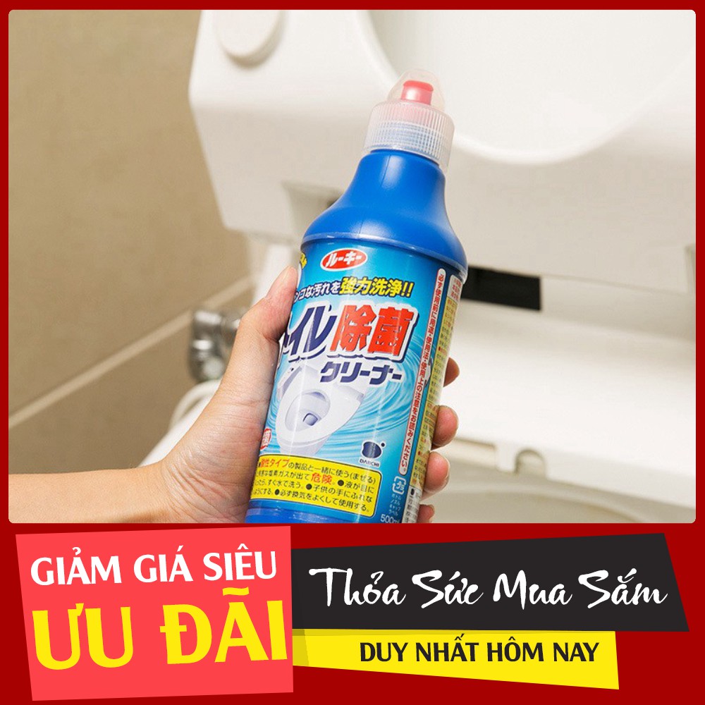 (Hàng Đẹp)  Chai tẩy rữa nhà vệ sinh 500nl - 8108 (Rẻ Là Mua)