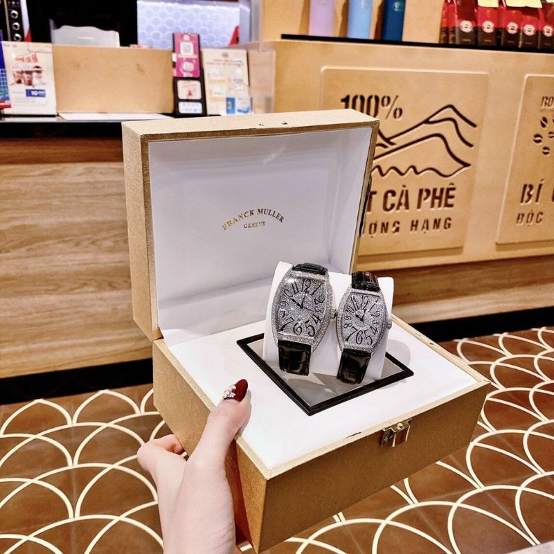 CẶP Đồng hồ nam nữ  𝙵.𝚁𝙰𝙽𝙲𝙺 𝙼.𝚄𝙻𝙻𝙴𝚁  #FM
