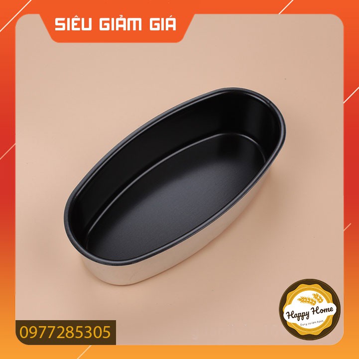 Khuôn oval chống dính GIÁ SIÊU RẺ nướng bánh mì hoa cúc, bông lan D08, chất lượng