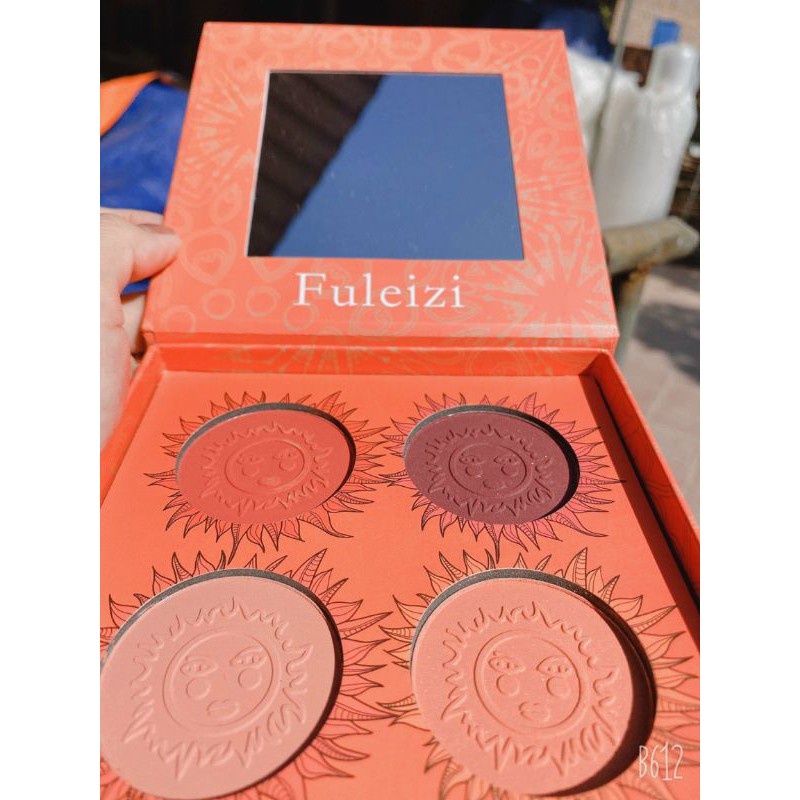 Phấn mắt má 4 ô to Fuleiz nội địa trung makeup cực dễ | BigBuy360 - bigbuy360.vn