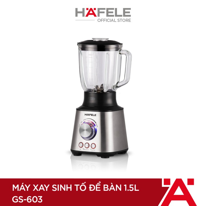 [Mã ELHA22 giảm 6% đơn 300K] Máy Xay Sinh Tố Để Bàn 1.5L HAFELE GS-603 - 535.43.262 - 1000W