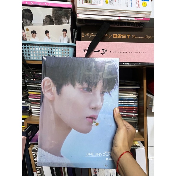 cix Bae jin young  photobook Re route Nguyên seal.