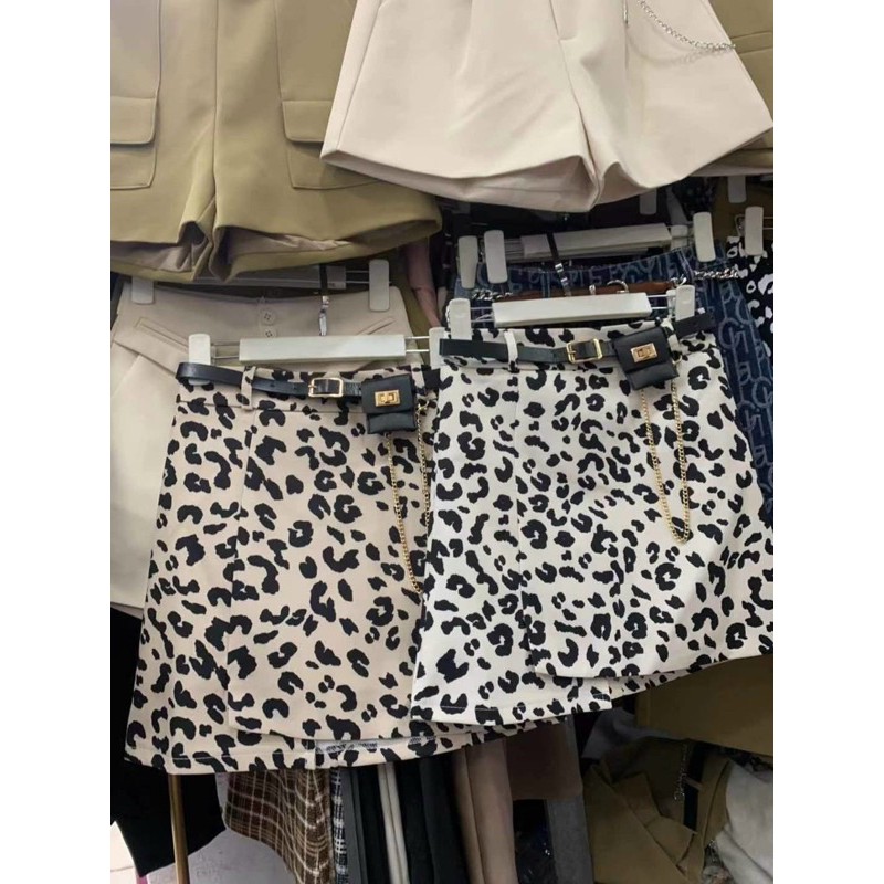 [ Mã WASTRUN4 giảm 10% tối đa 30K đơn 99K] CHÂN VÁY BÒ SỮA KÈM ĐAI XÍCH MS14266