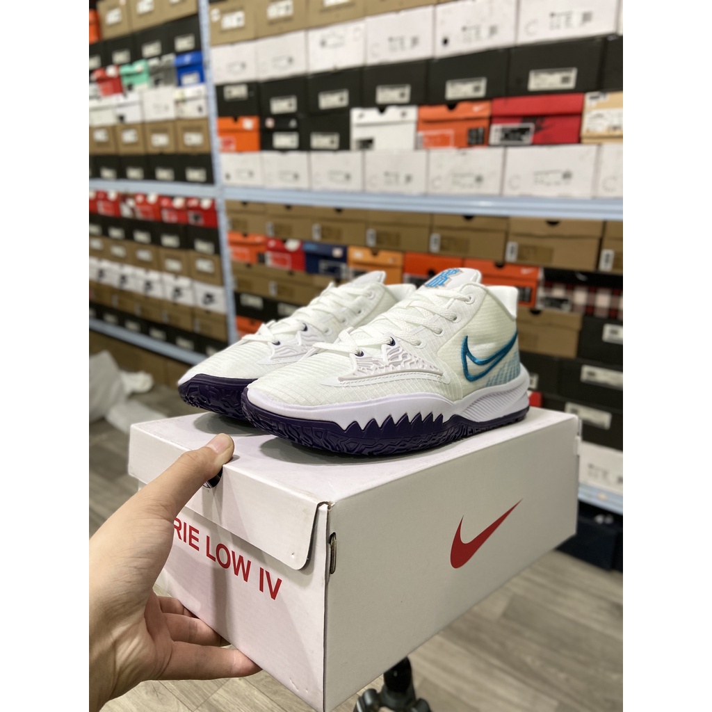 CZ0105-100 Nhận Order Hỗ Trợ Free Ship Giày Best Quality Sneaker ***Nike Kyrie Low 4 Ep