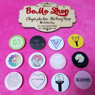 POP GẮN ĐIỆN THOẠI BTS BIGBANG SEVENTEEN EXO GOT7 REDVELVET TWICE GD BLACKPINK WANNAONE