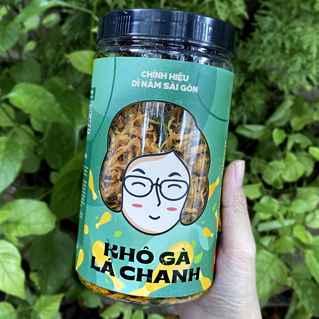 KHÔ GÀ LÁ CHANH cao cấp 300GR I DÌ NĂM SÀI GÒN I Loại NGON NHẤT, đồ ăn vặt THƯỢNG HẠNG I ĐẬM VỊ, MỀM NGON TUYỆT VỜI | BigBuy360 - bigbuy360.vn
