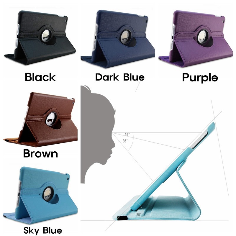 Bao máy tính bảng giả da bảo vệ toàn diện cho iPad 9.7 2017/2018 iPad Pro 9.7 Air1/2 iPad 2/3/4 | BigBuy360 - bigbuy360.vn