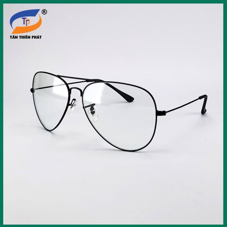 Mắt kính mát nam tròng thuỷ tinh cường lực đổi màu RBTT, đi ngày và đêm - Gọng tròn phi công chống nắng, chống tia UV | BigBuy360 - bigbuy360.vn