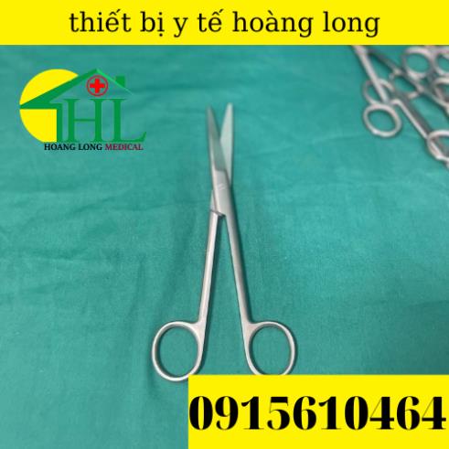 [Hàng Chính Hãng Parkistan] Kéo Y Tế Thẳng Nhọn 20cm- Kéo Cắt Chỉ