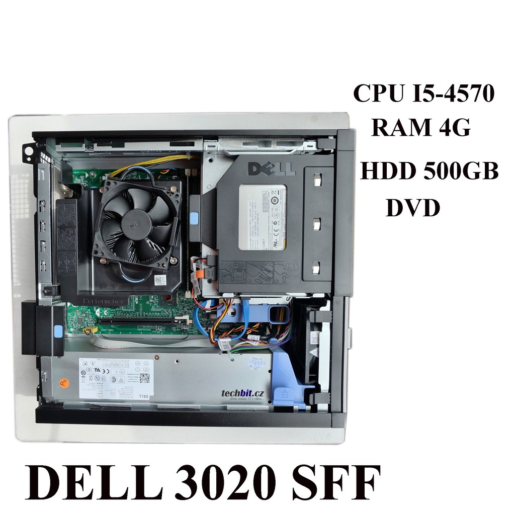 Máy bộ dell, barebone dell optiplex 3020 7020 SFF ( CPU i5 4570 ,i3-4160, G-3220 / 4G / SSD 120G )