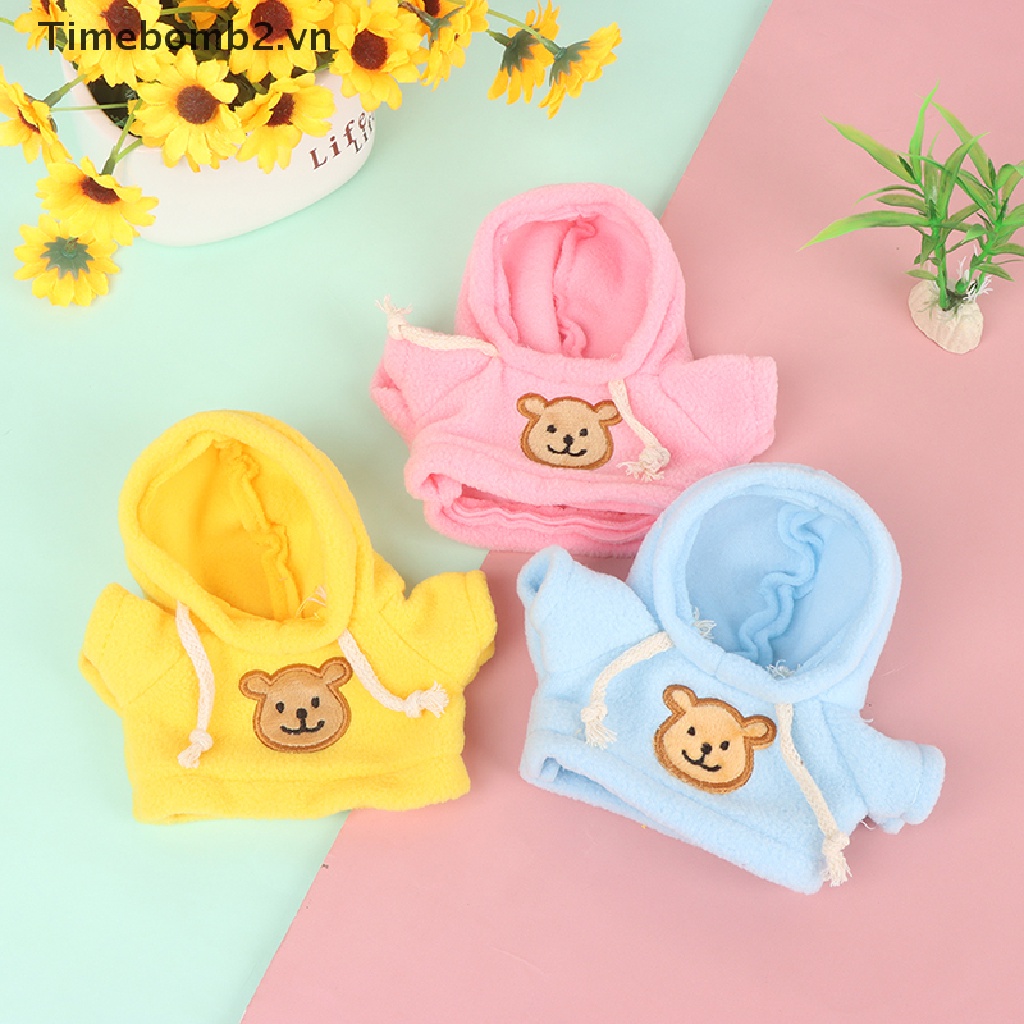 Bộ 2 Phụ Kiện Quần Áo Hình Gấu Teddy / Vịt Dễ Thương