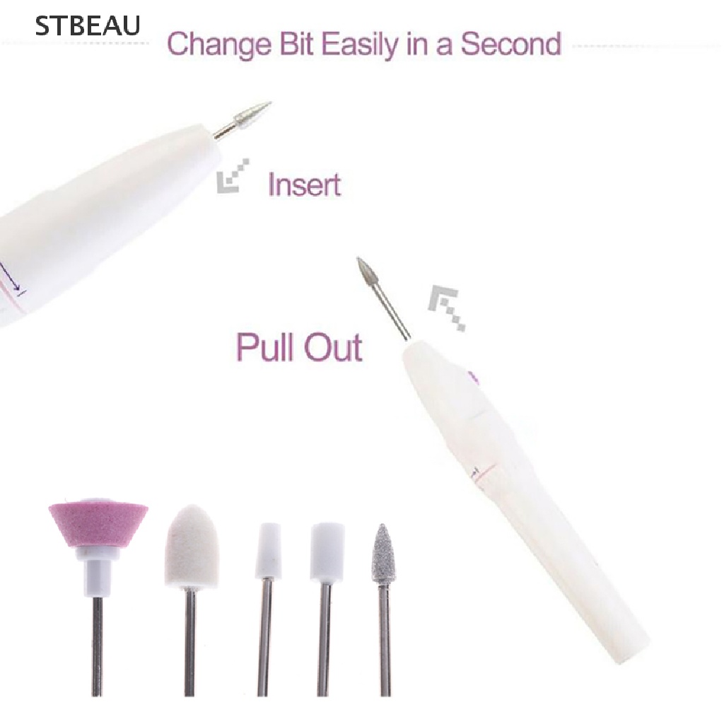 [Hàng mới về] Bộ máy mài móng tay 5 trong 1 chuyên dụng đa năng