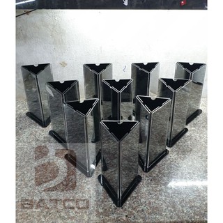 Bộ 5 menu mica 3 mặt để bàn, để giấy 10x20cm