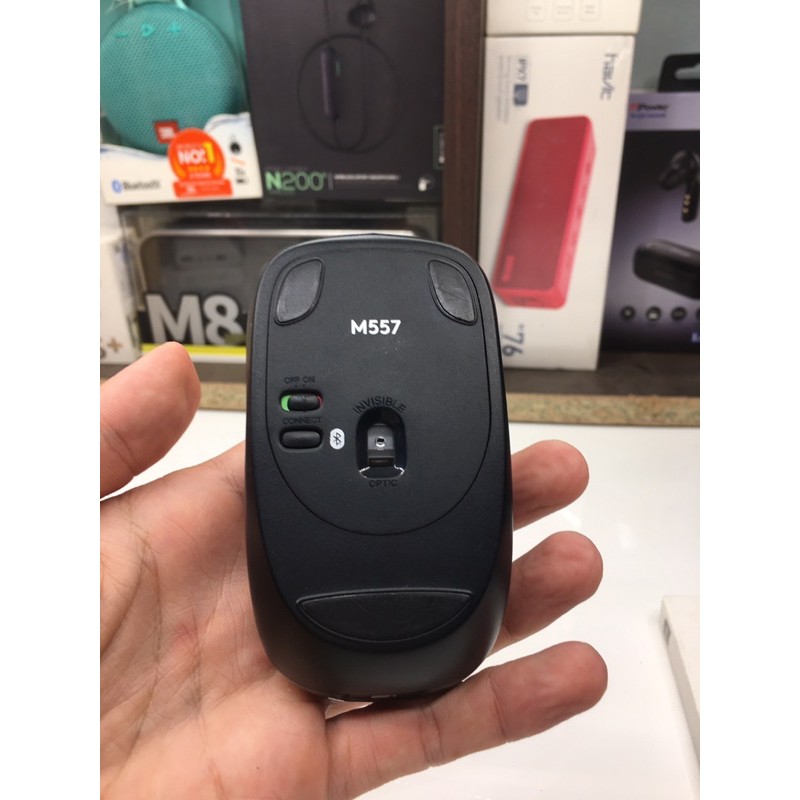 Chuột Không Dây Bluetooth Logitech M557 - Hàng Chính Hãng