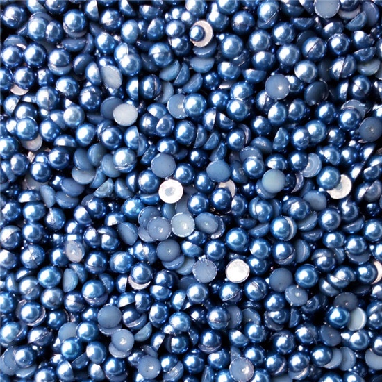 Set 100-20 Hạt Ngọc Trai Giả 6-10mm Tự Trang Trí Móng Tay Thời Trang