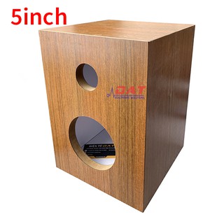 Thùng Loa Bass Treble 5inch Vân Gỗ Laminate 23*31*23cm WTS-235