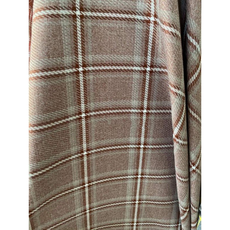 Vải dạ tex kẻ 2020