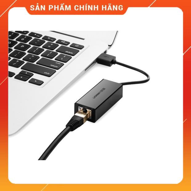 (Có sẵn) Cáp chuyển USB 2.0 sang Lan UGREEN 20254 _Siêu rẻ